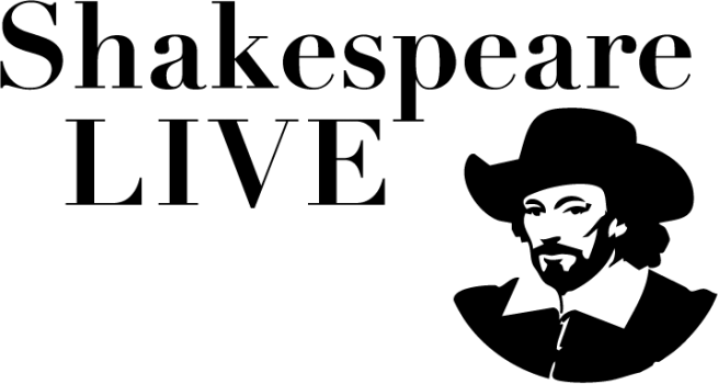 Shakespeare LIVE! logo